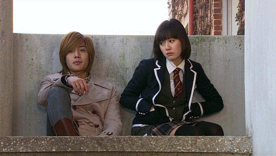 Yoon Ji-hoo (Kim Hyun-Joong) and Geum Jan-di (Ku Hye-sun) - KBS2