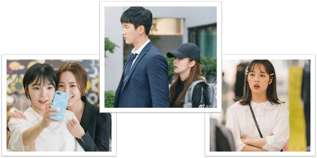 Park Jin-joo as Lee Seon-joo, Ahn Bo-hyun as Nam Eun-gi and Kim Bo-ra as Sindy - tvN