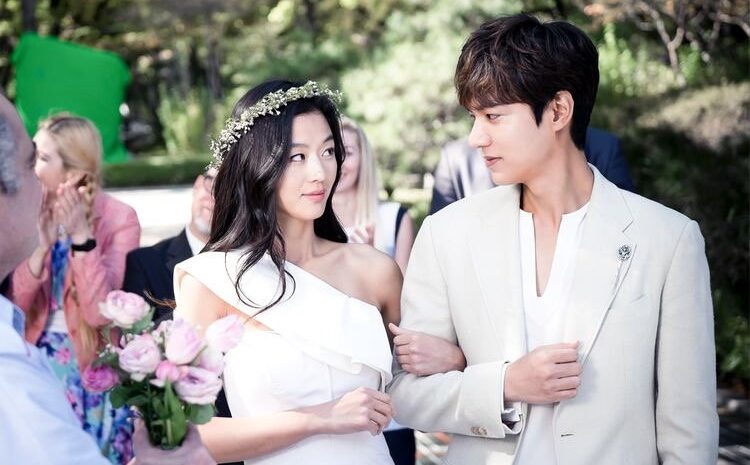 Lee Min-ho and Jun Ji-hyun - SBS TV