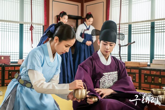 Goo Hae-ryung and Prince Dowon - MBC TV