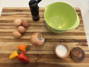 Korean Rolled Omelet Ingredients