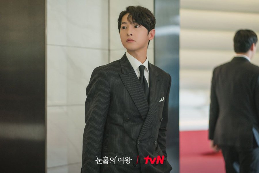 Song Joong-ki as Vincenzo in Queen of Tears:  tvN