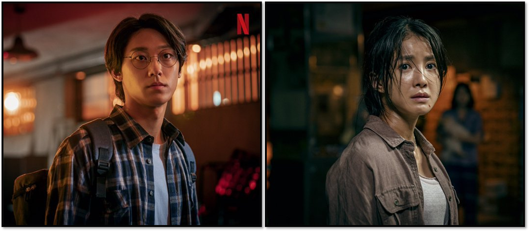 Lee Do-hyun as Lee Eun-hyuk and Lee Si-young as Seo Yi-kyung - Netflix